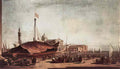 Francesco Guardi the piazzetta looking toward san giorgio maggiore Art A4 Photo Print