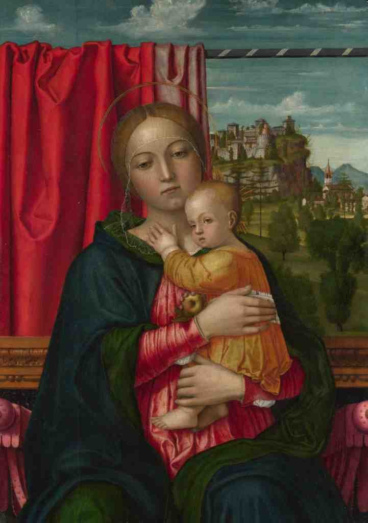 Francesco Morone The Virgin and Child A4 Photo Print