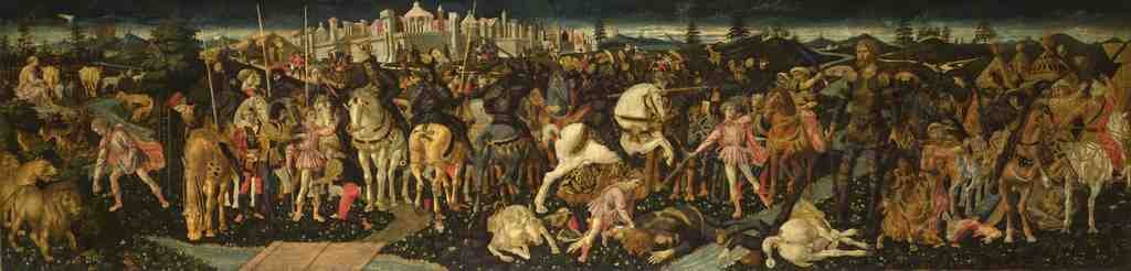 Francesco Pesellino The Story of David and Goliath A4 Photo Print