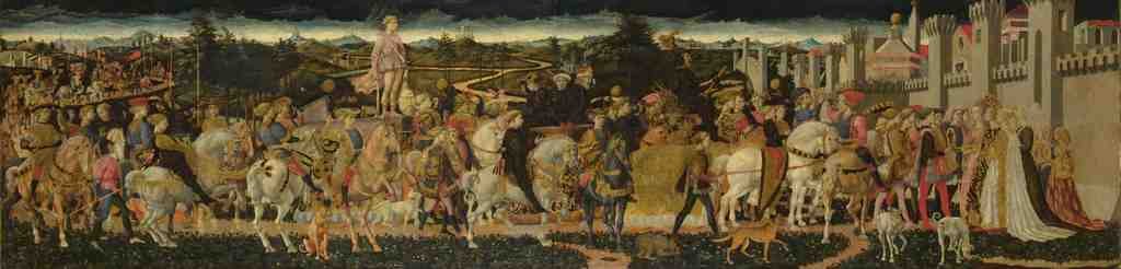 Francesco Pesellino The Triumph of David A4 Photo Print