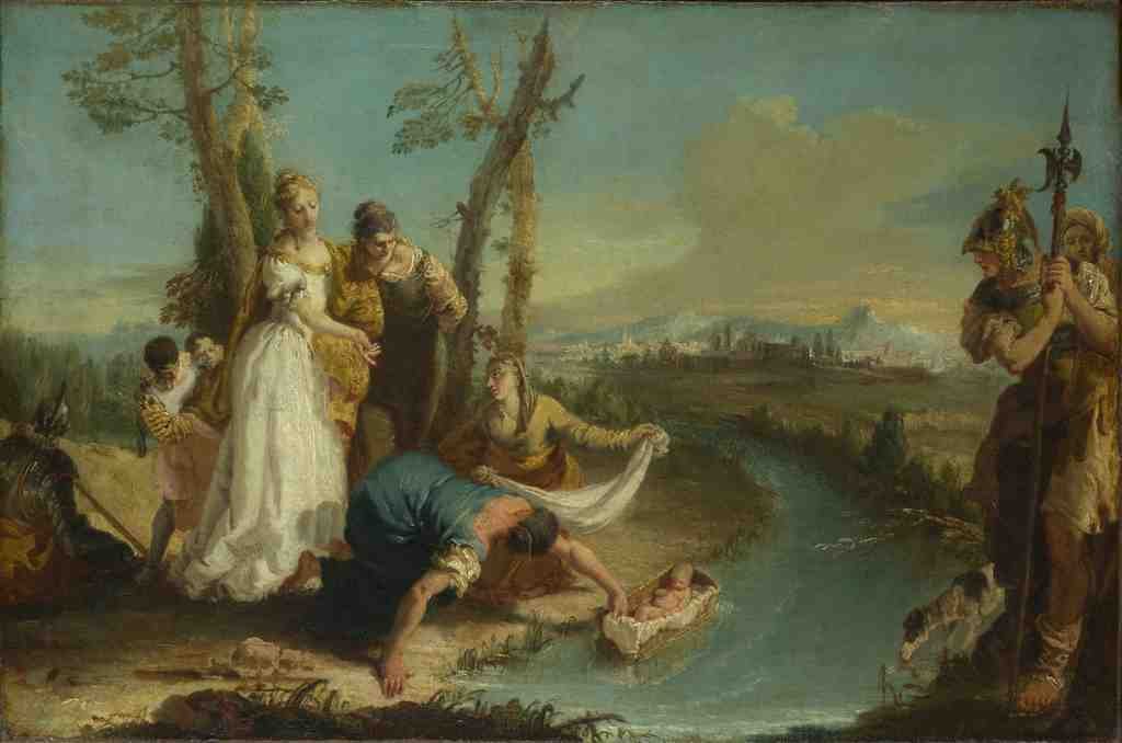 Francesco Zugno The Finding of Moses A4 Photo Print