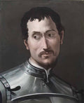Francesco de Rossi francesco salviati attr bildnis eines mannes Art A4 Photo Print