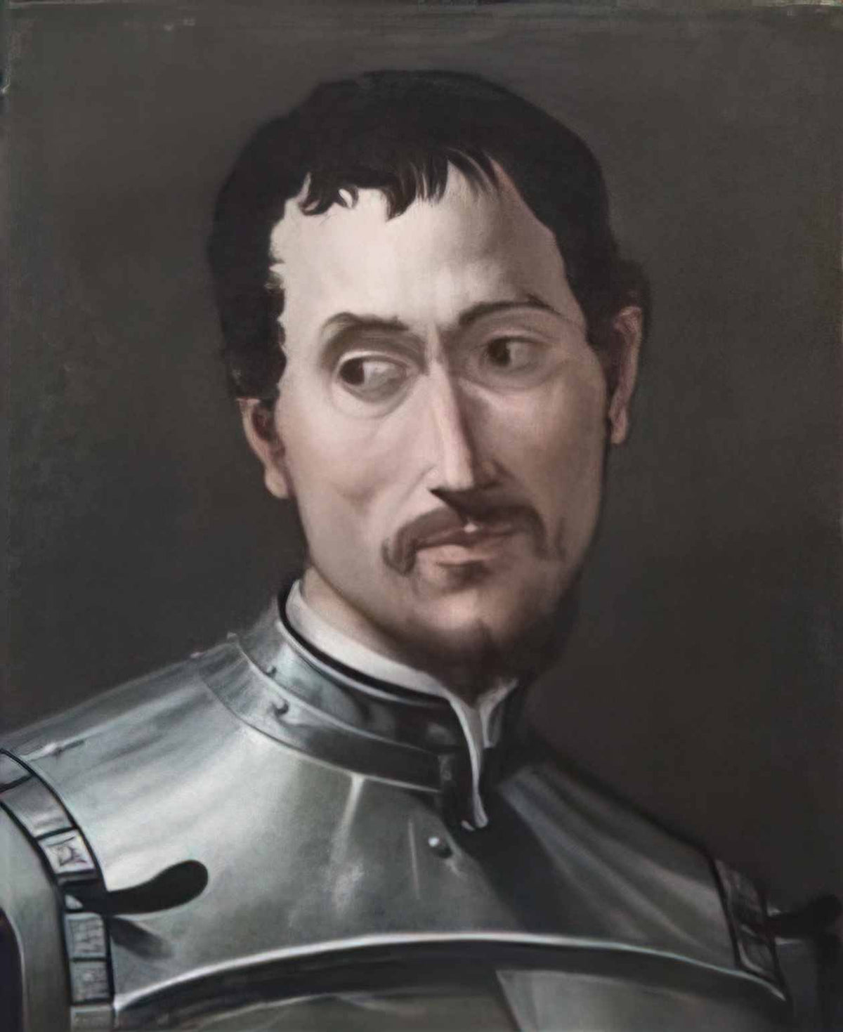 Francesco de Rossi francesco salviati attr bildnis eines mannes Art A4 Photo Print