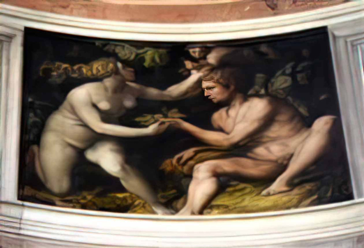 Francesco de Rossi salviati chigi original sin Art A4 Photo Print