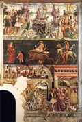 Fra Angelico view of the chapel vaulting 1449 Art A4 Photo Print