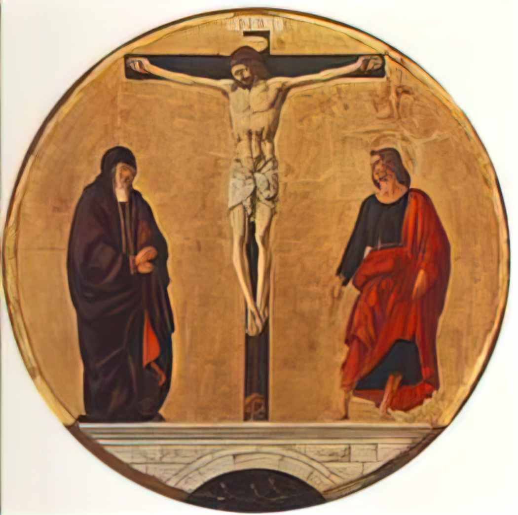 Francesco del Cossa francesco del cossa griffoni polyptych the crucif Art A4 Photo Print