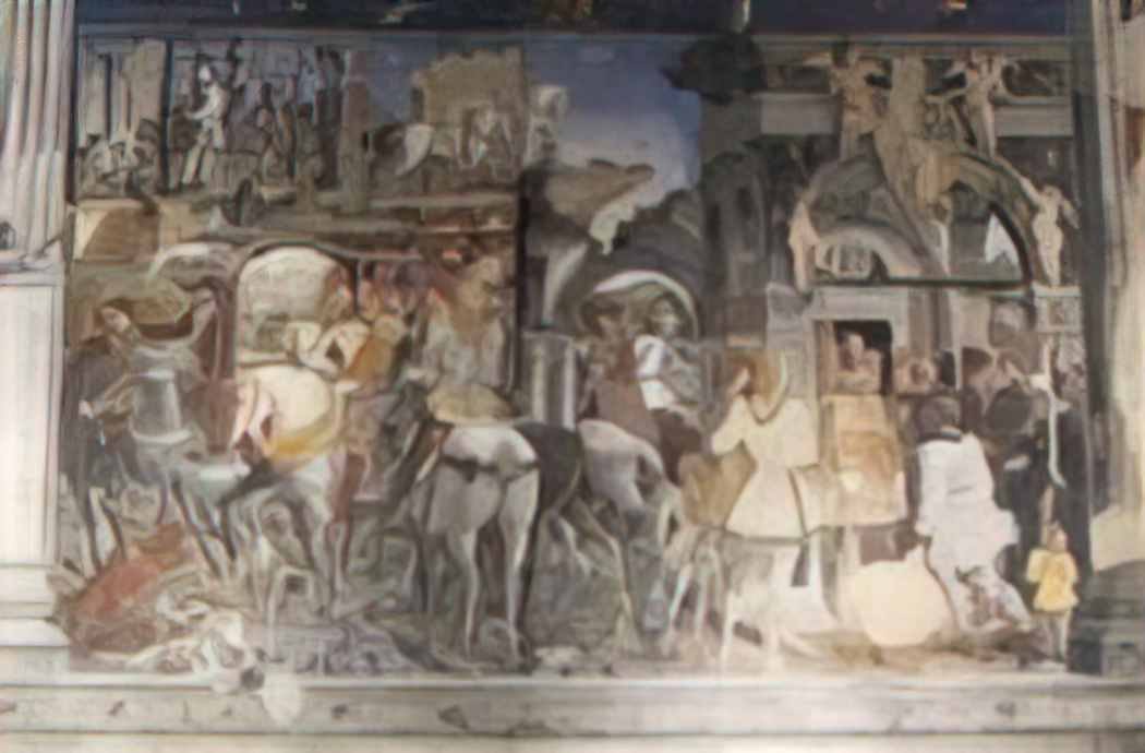 Francesco del Cossa palazzo schifanoia salone dei mesi 03 marzo 7 Art A4 Photo Print