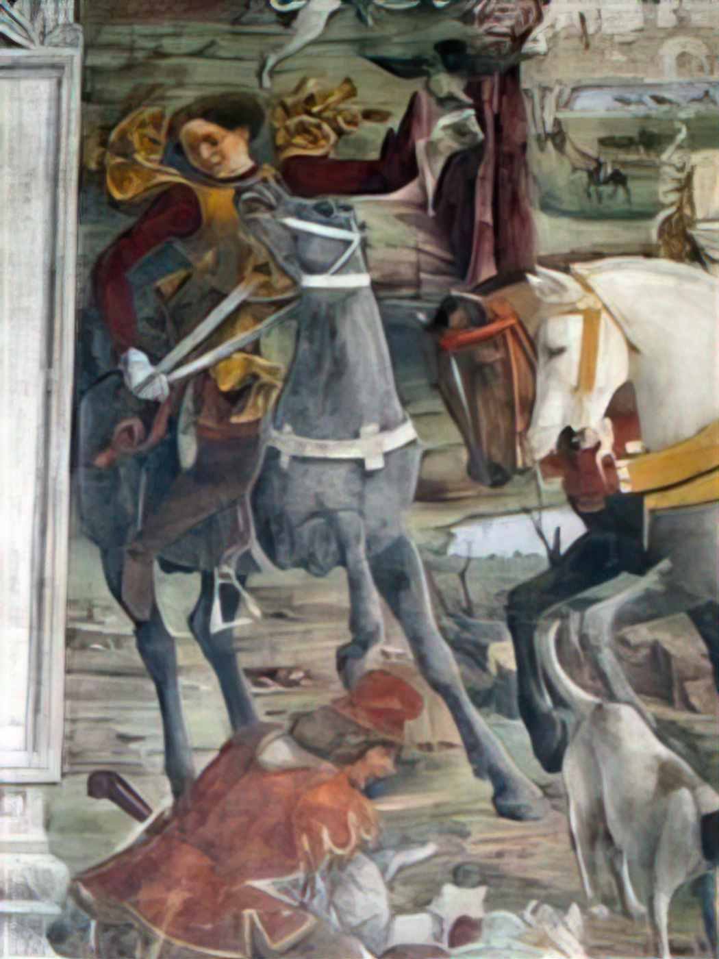 Francesco del Cossa palazzo schifanoia salone dei mesi 03 marzo 8 Art A4 Photo Print