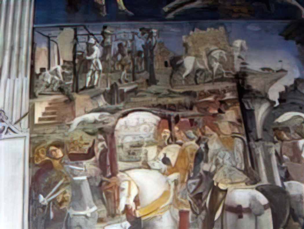 Francesco del Cossa palazzo schifanoia salone dei mesi 03 marzo2 Art A4 Photo Print