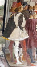 Francesco del Cossa palazzo schifanoia salone dei mesi 04 aprile f 3 Art A4 Photo Print