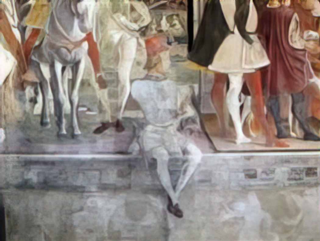 Francesco del Cossa palazzo schifanoia salone dei mesi 04 aprile f 7 Art A4 Photo Print