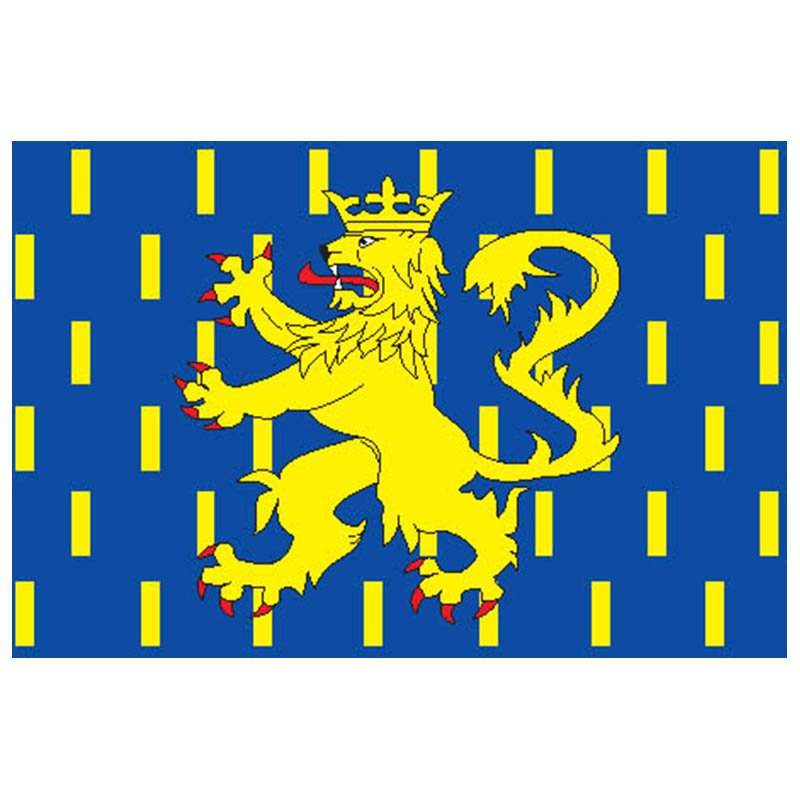 Franchecomte Prov Flag N3159 A4 Photo Print