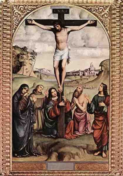 Francia Francesco Crucifixion A4 Photo Print