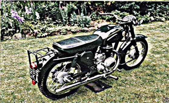 Francis Barnett Cruiser motorbike A4 Photo Print