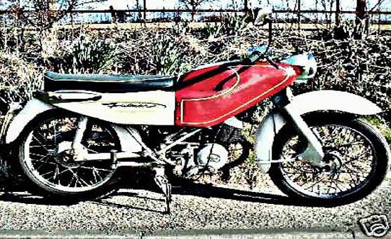 Francis Barnett Fulmar motorbike A4 Photo Print