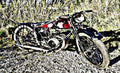 Francis Barnett Model9 motorbike A4 Photo Print