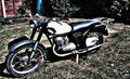 Francis Barnett Plover motorbike A4 Photo Print
