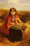 Francis John Deffett Red Riding Hood Art A4 Photo Print