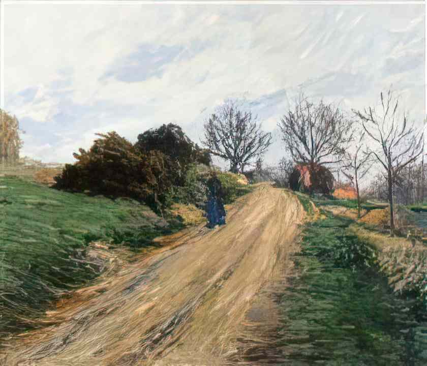 Francis Picabia moret route of pres Art A4 Photo Print