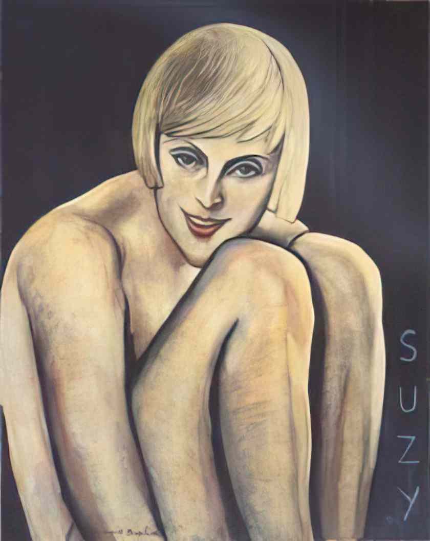 Francis Picabia portrait of suzy solidor 1933 Art A4 Photo Print