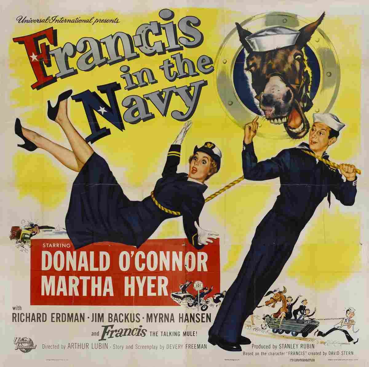 Francis in the Navy 02  film star poster A4 Photo Print