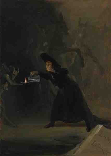 Francisco De Goya A Scene From 'The Forcibly Bewitched' A4 Photo Print
