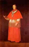 Francisco Goya cardinal luis maria de borbon y vallabriga Art A4 Photo Print
