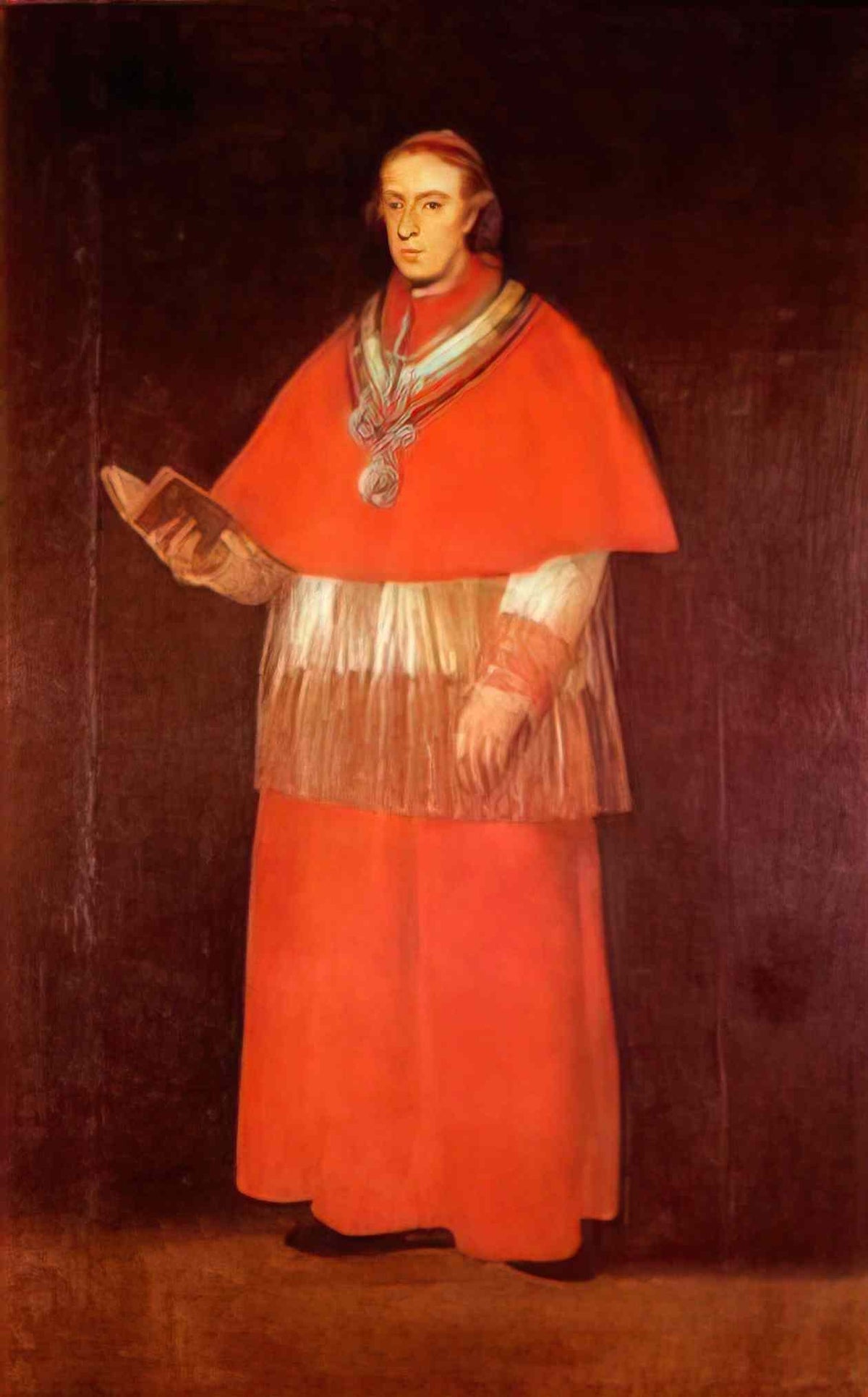 Francisco Goya cardinal luis maria de borbon y vallabriga Art A4 Photo Print