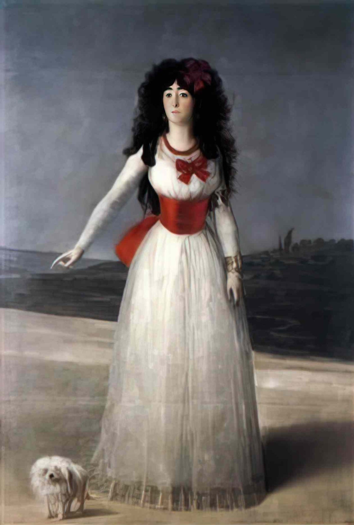 Francisco Goya duchess of alba the white duchess 1795 Art A4 Photo Print