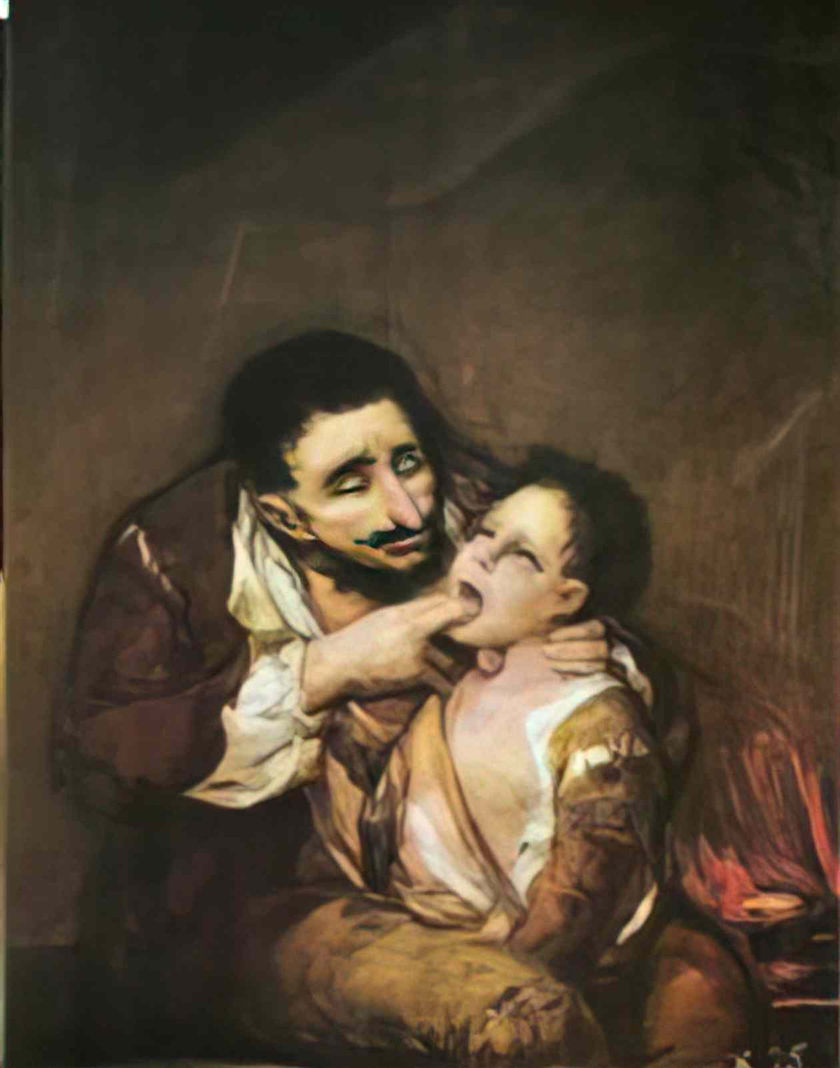 Francisco Goya el lazarillo de tormes 1819 Art A4 Photo Print