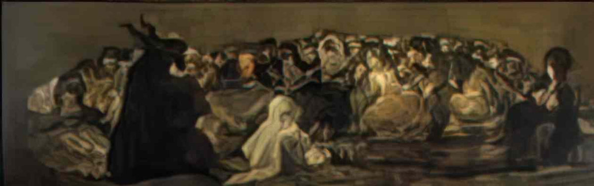 Francisco Goya francisco de goya y lucientes witches sabbath the great Art A4 Photo Print