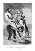 Francisco Goya look how solemn they are 1799 Art A4 Photo Print