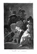 Francisco Goya nobody knows anybody 1799 Art A4 Photo Print