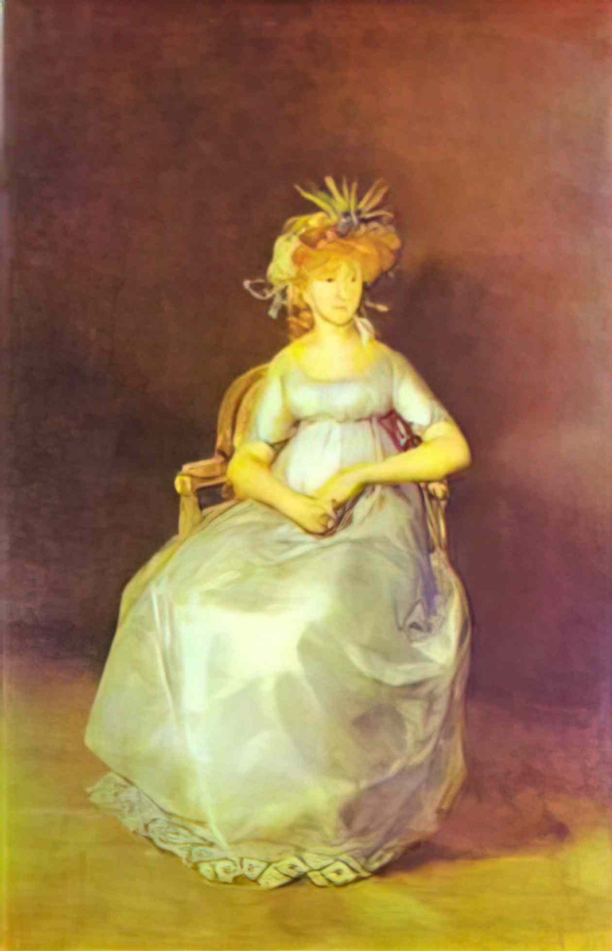 Francisco Goya portrait of maria teresa of ballabriga countess of chin Art A4 Photo Print