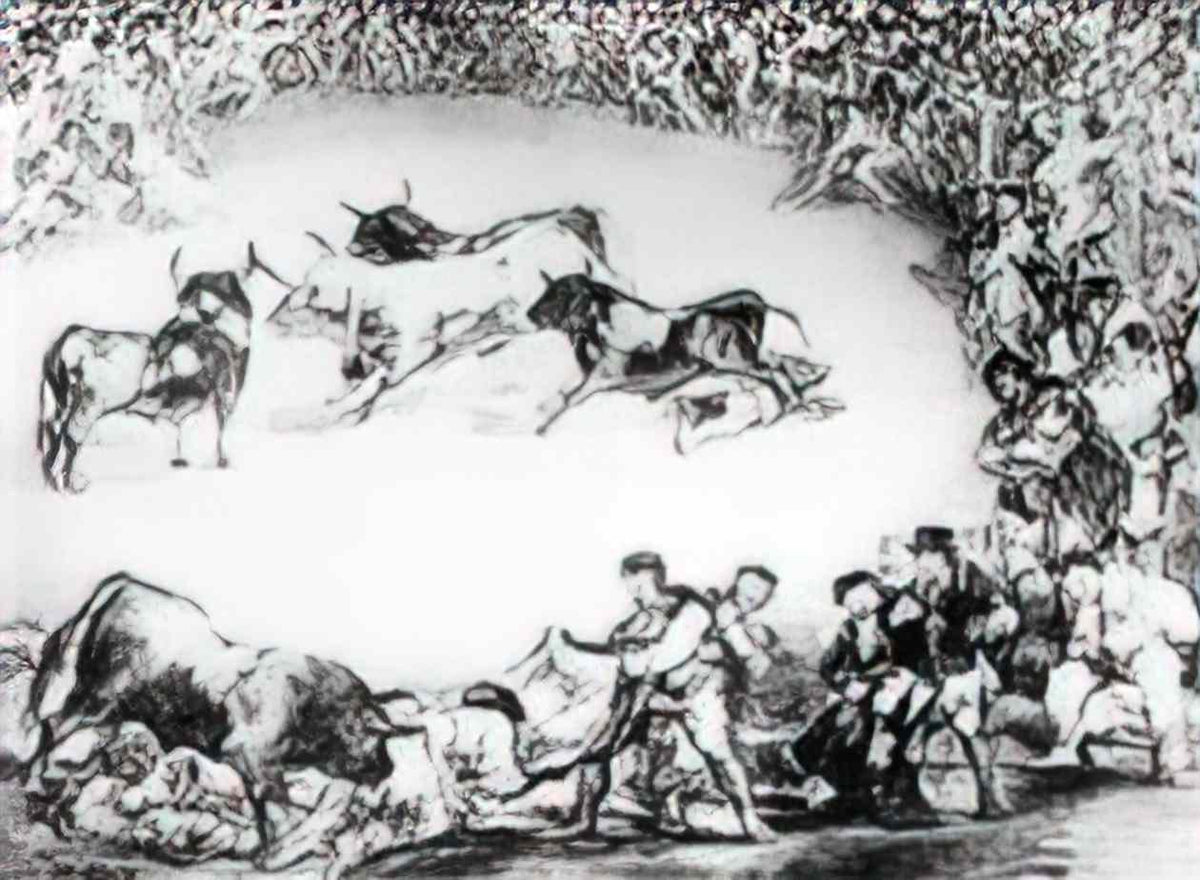 Francisco Goya don ramon satue 1823 Art A4 Photo Print