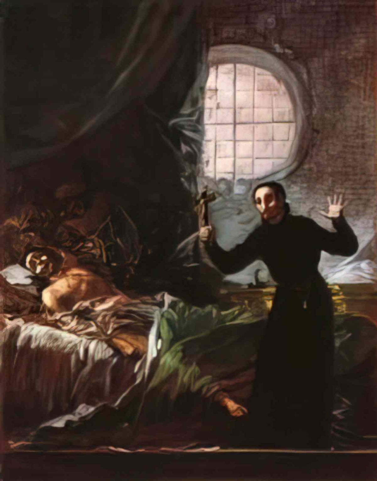 Francisco Goya st francis borgia helping a dying impenitent 1795 Art A4 Photo Print