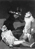 Francisco Goya foolishness of the fools 1823 Art A4 Photo Print