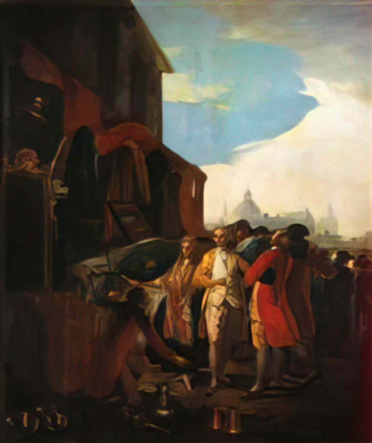 Francisco Goya the fair at madrid 1779 Art A4 Photo Print