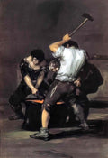 Francisco Goya how they break her barrel 1799 Art A4 Photo Print
