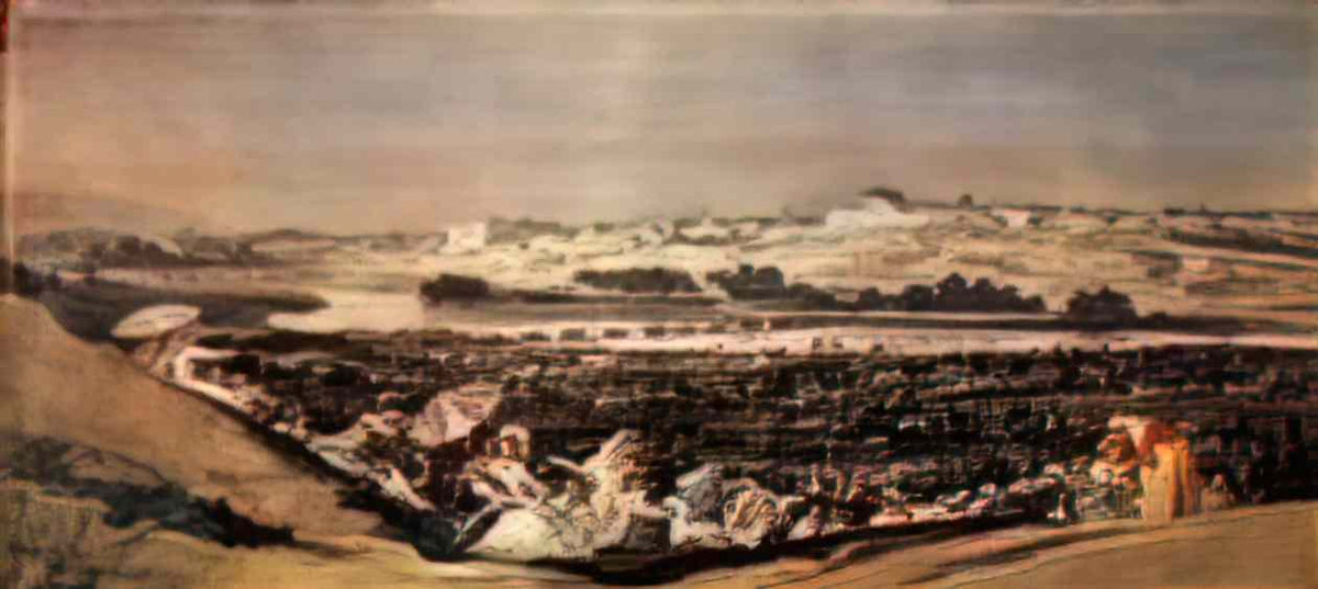 Francisco Goya the meadow of san isidro on his feast day 1788 Art A4 Photo Print