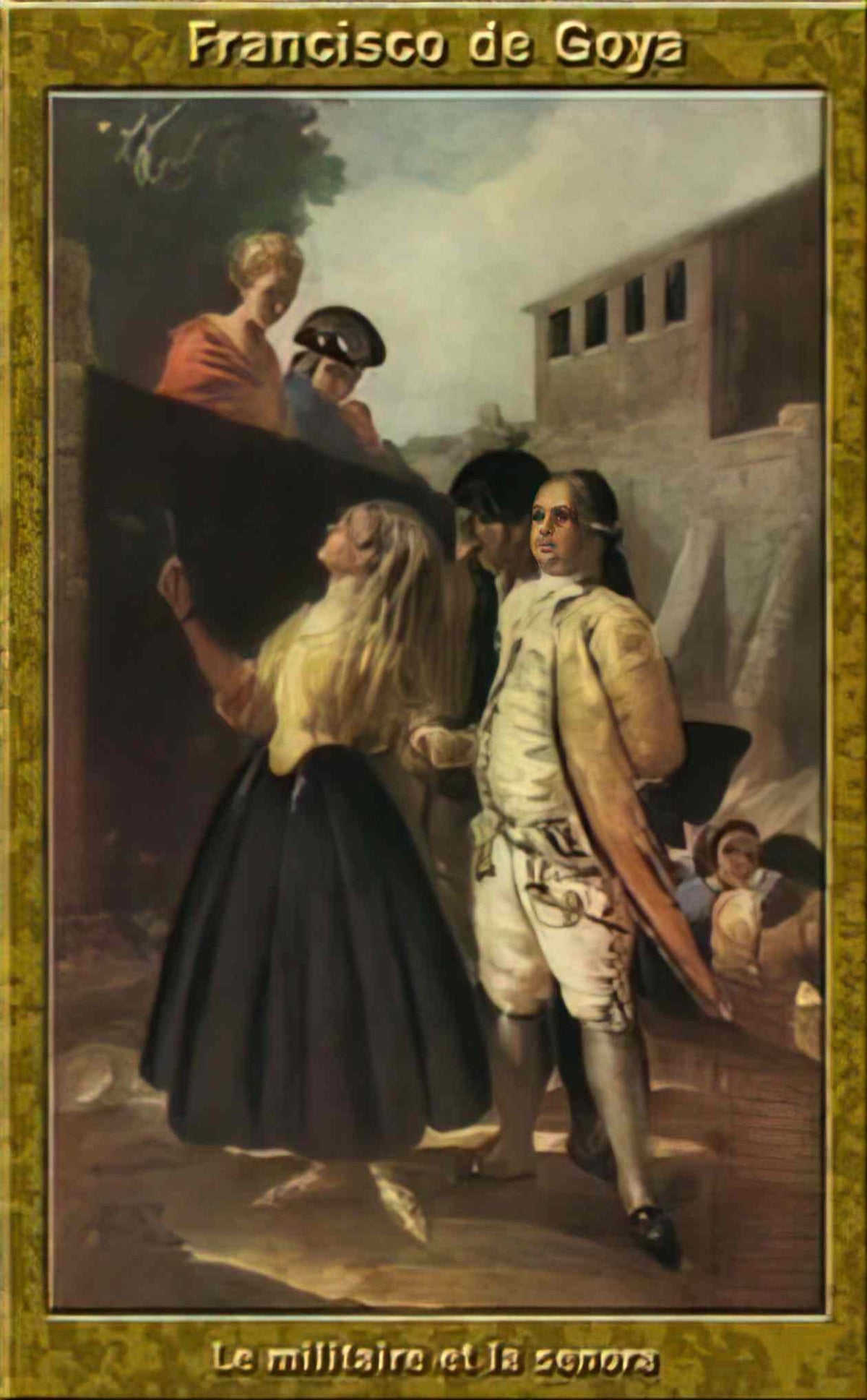 Francisco Goya juan martin diaz determined to Art A4 Photo Print