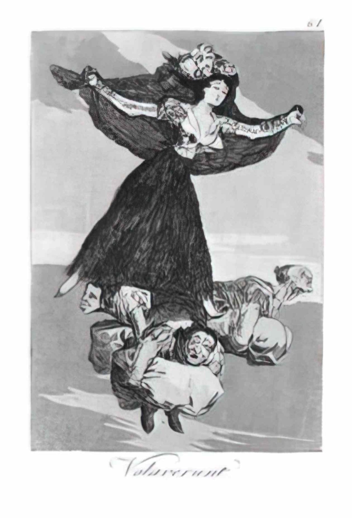 Francisco Goya old eating soup 1823 Art A4 Photo Print