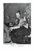 Francisco Goya out hunting for teeth 1799 Art A4 Photo Print