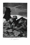 Francisco Goya peasant carrying a woman Art A4 Photo Print