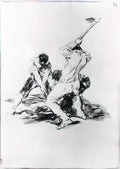 Francisco Goya picador caught by the bull 1793 Art A4 Photo Print