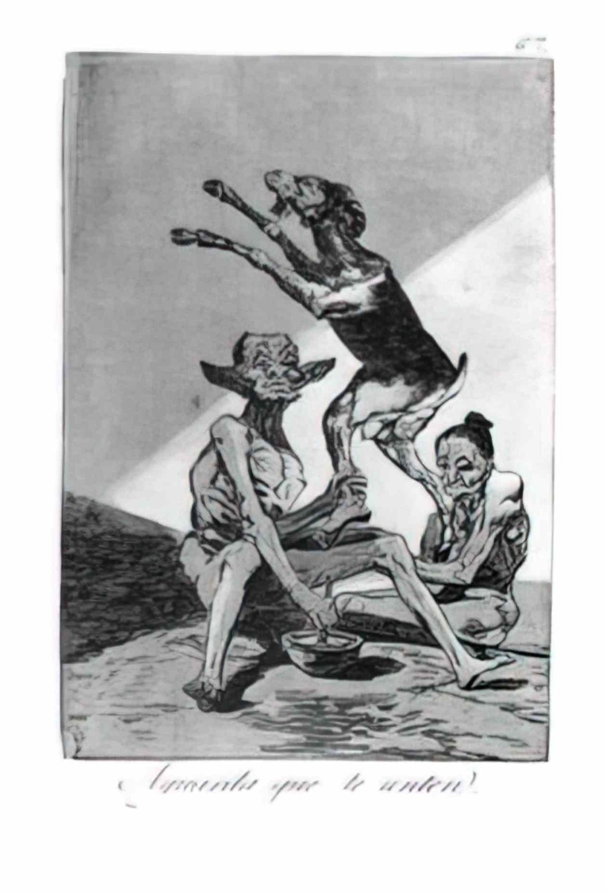 Francisco Goya wait till you have been anointed 1799 Art A4 Photo Print
