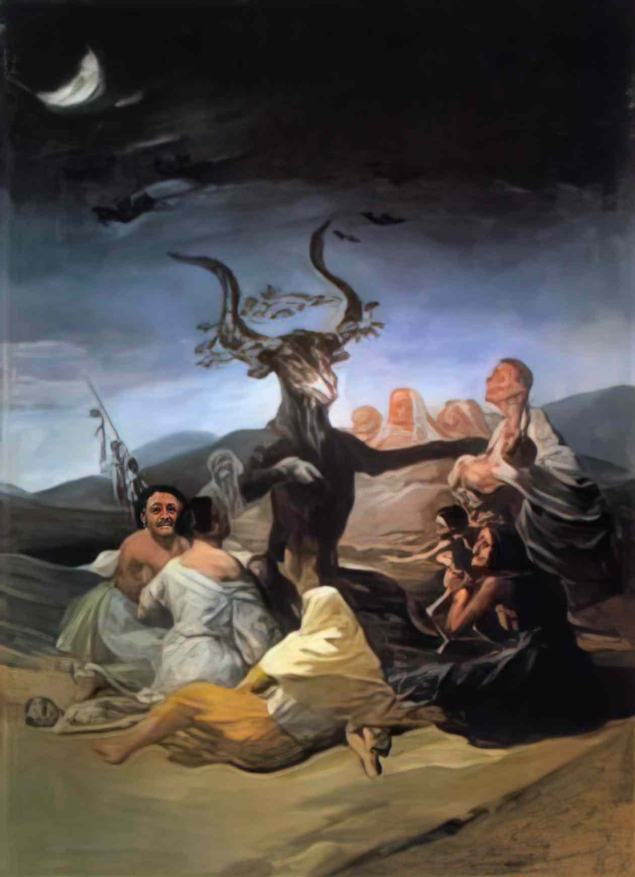 Francisco Goya ravages of war Art A4 Photo Print