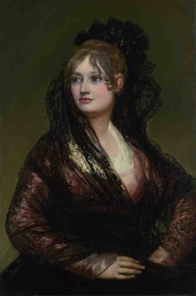 Francisco de Goya Dona Isabel de Porcel A4 Photo Print