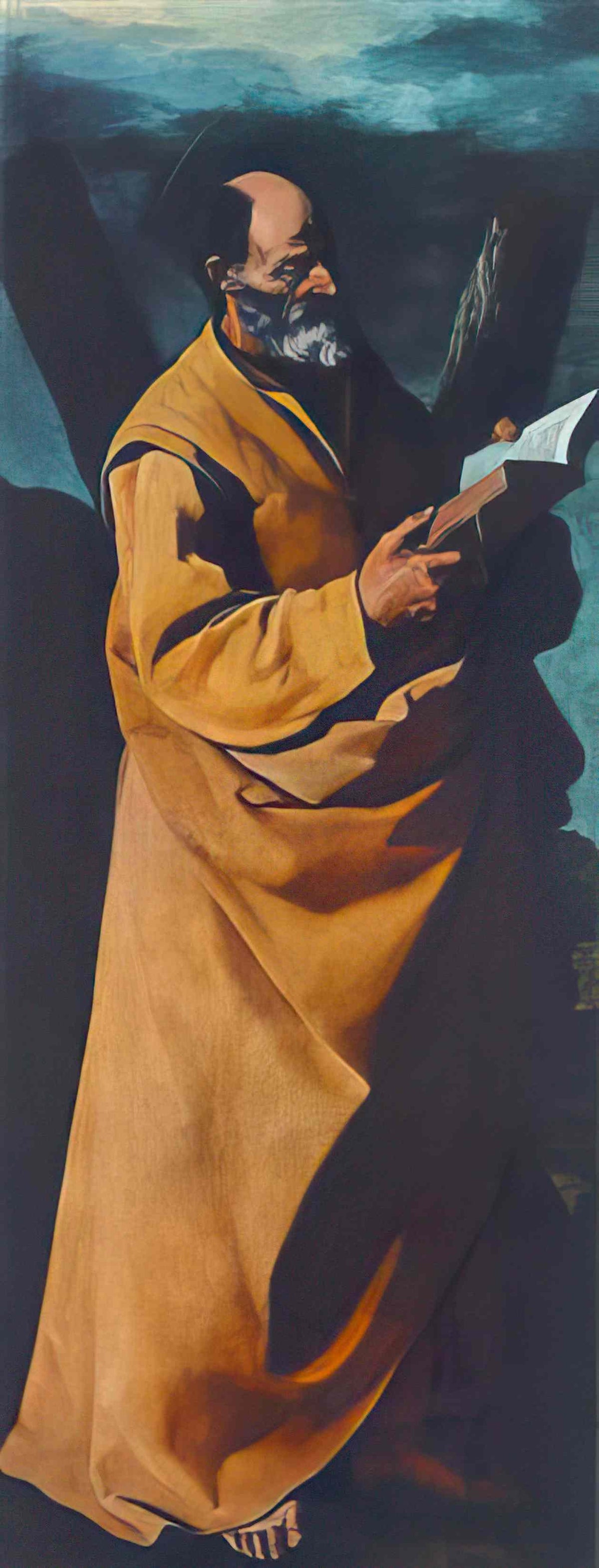 Francisco de Zurbaran apostle st andrew 1631 Art A4 Photo Print
