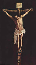 Francisco de Zurbaran christ on the cross 1627 Art A4 Photo Print